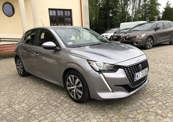 Peugeot 208 cena 49700 przebieg: 123000, rok produkcji 2020 z Łódź małe 529